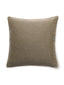 Scalamandre Dapper Flannel 22 X 22 - Hickory Decorative Pillow