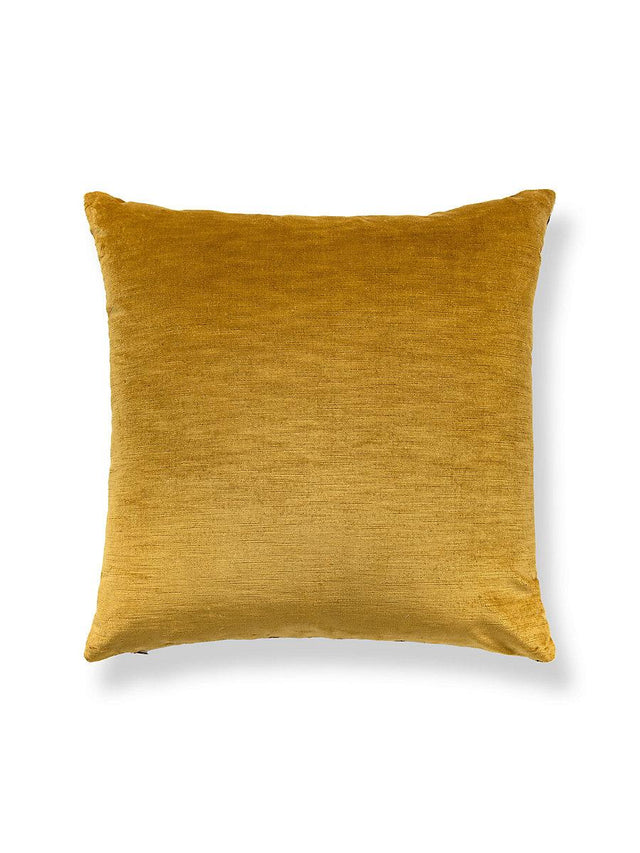 Scalamandre Persia 22 X 22 - Gilt Decorative Pillow