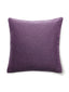 Scalamandre Dapper Flannel 22 X 22 - Mulberry Decorative Pillow