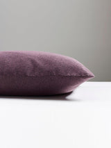 Scalamandre Dapper Flannel 22 X 22 - Orchid Decorative Pillow