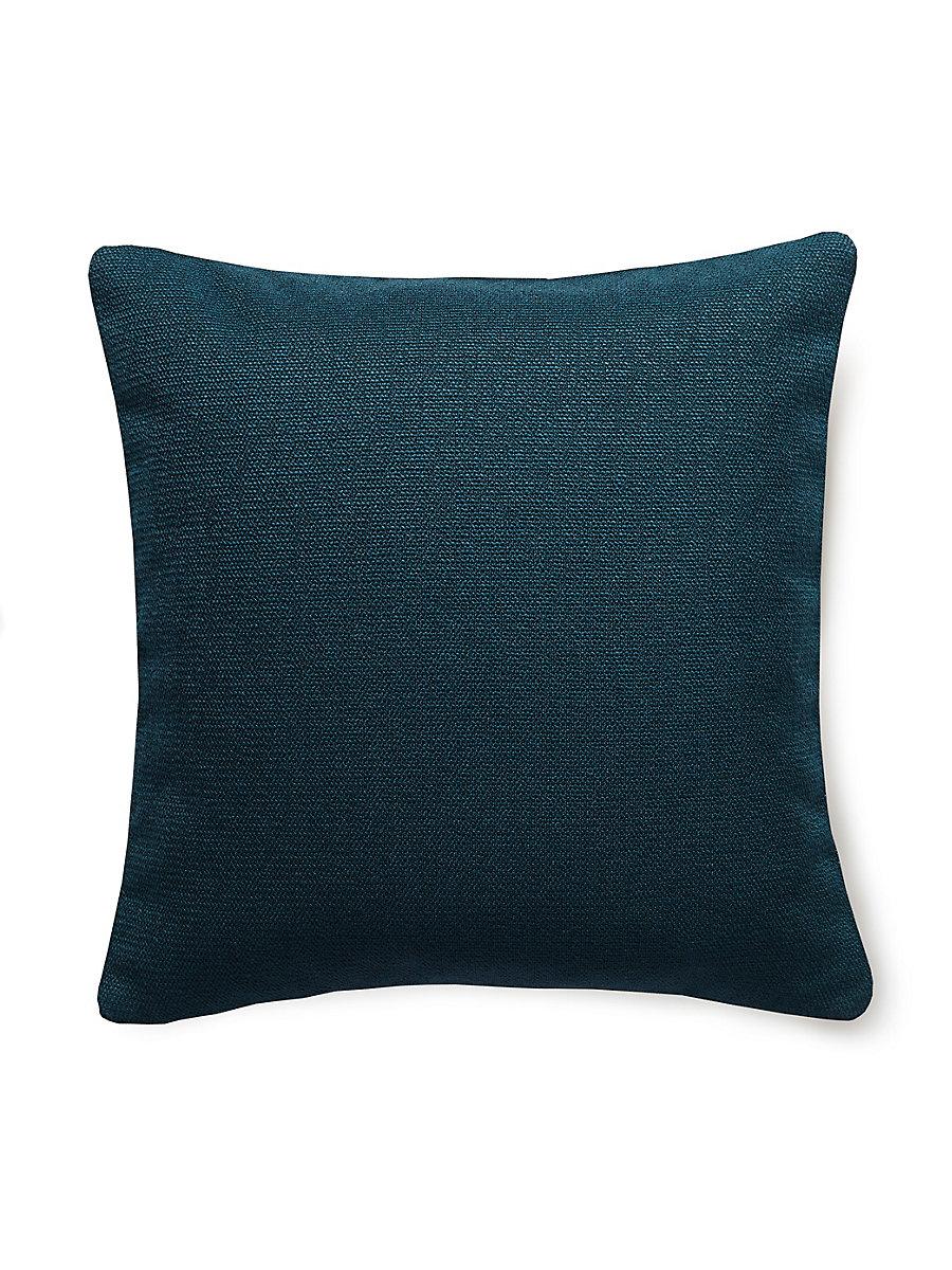 Scalamandre Boss Boucle 22 X 22 - Lake Decorative Pillow