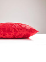 Scalamandre Love Bird 22 X 22 - Ruby Decorative Pillow