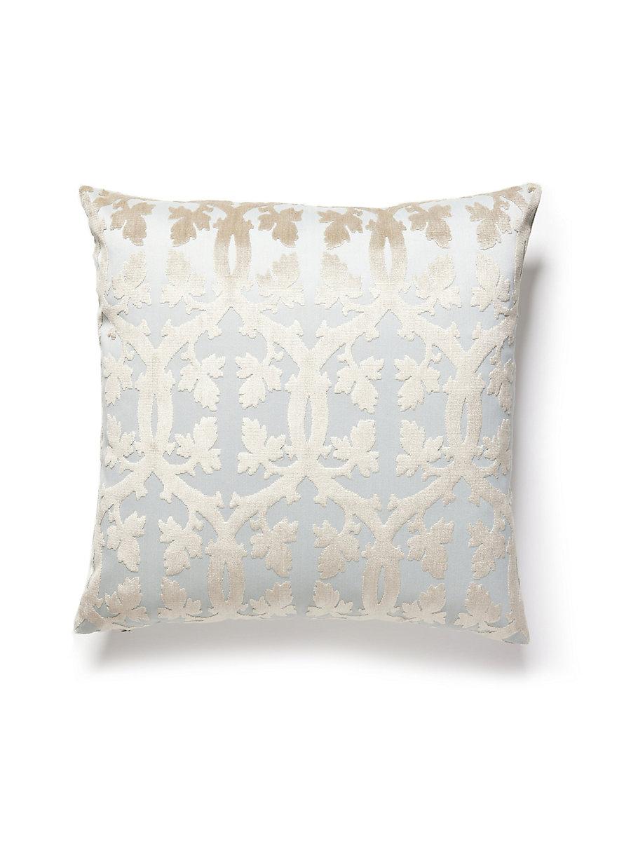 Scalamandre Falk Manor House 22 X 22 - Mineral Decorative Pillow