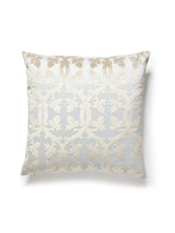 Scalamandre Falk Manor House 22 X 22 - Mineral Decorative Pillow