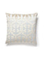 Scalamandre Falk Manor House 22 X 22 - Mineral Decorative Pillow