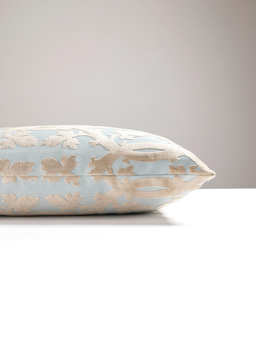Scalamandre Falk Manor House 22 X 22 - Mineral Decorative Pillow