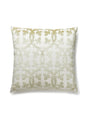 Scalamandre Falk Manor House 22 X 22 - Green Tea Decorative Pillow