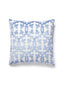 Scalamandre Falk Manor House 22 X 22 - Lapis Decorative Pillow