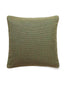 Scalamandre Boss Boucle 22 X 22 - Seaweed Decorative Pillow