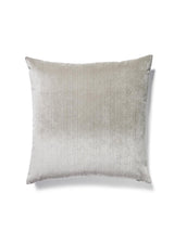 Scalamandre Strie Velvet 22 X 22 - Dove Decorative Pillow