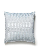 Scalamandre Manetta 22 X 22 - Powder Blue Decorative Pillow