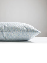 Scalamandre Manetta 22 X 22 - Powder Blue Decorative Pillow