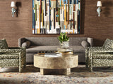 Worlds Away Large Rectangle Brass Box With Resin Appliques