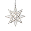 Worlds Away Sm Clear Star Chandelier