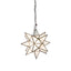 Worlds Away Xl Frosted Star Chandelier
