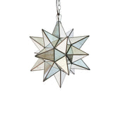 Worlds Away Sm Ant Mir Star Chandelier