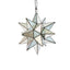 Worlds Away Sm Ant Mir Star Chandelier