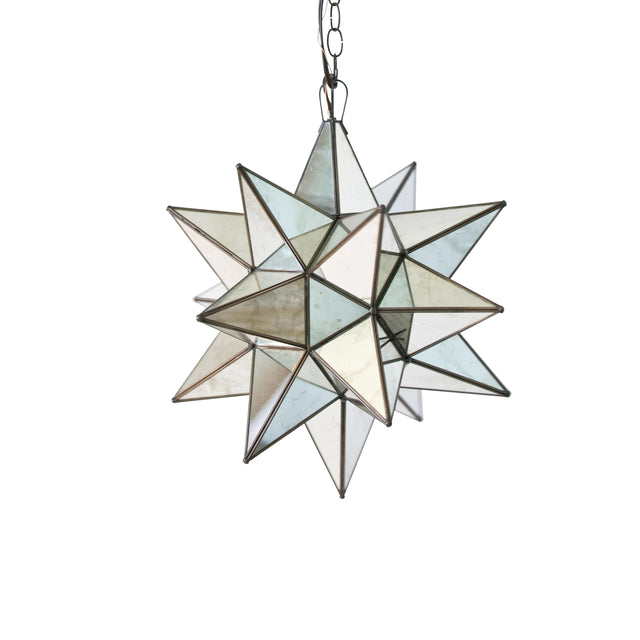Worlds Away Sm Ant Mir Star Chandelier
