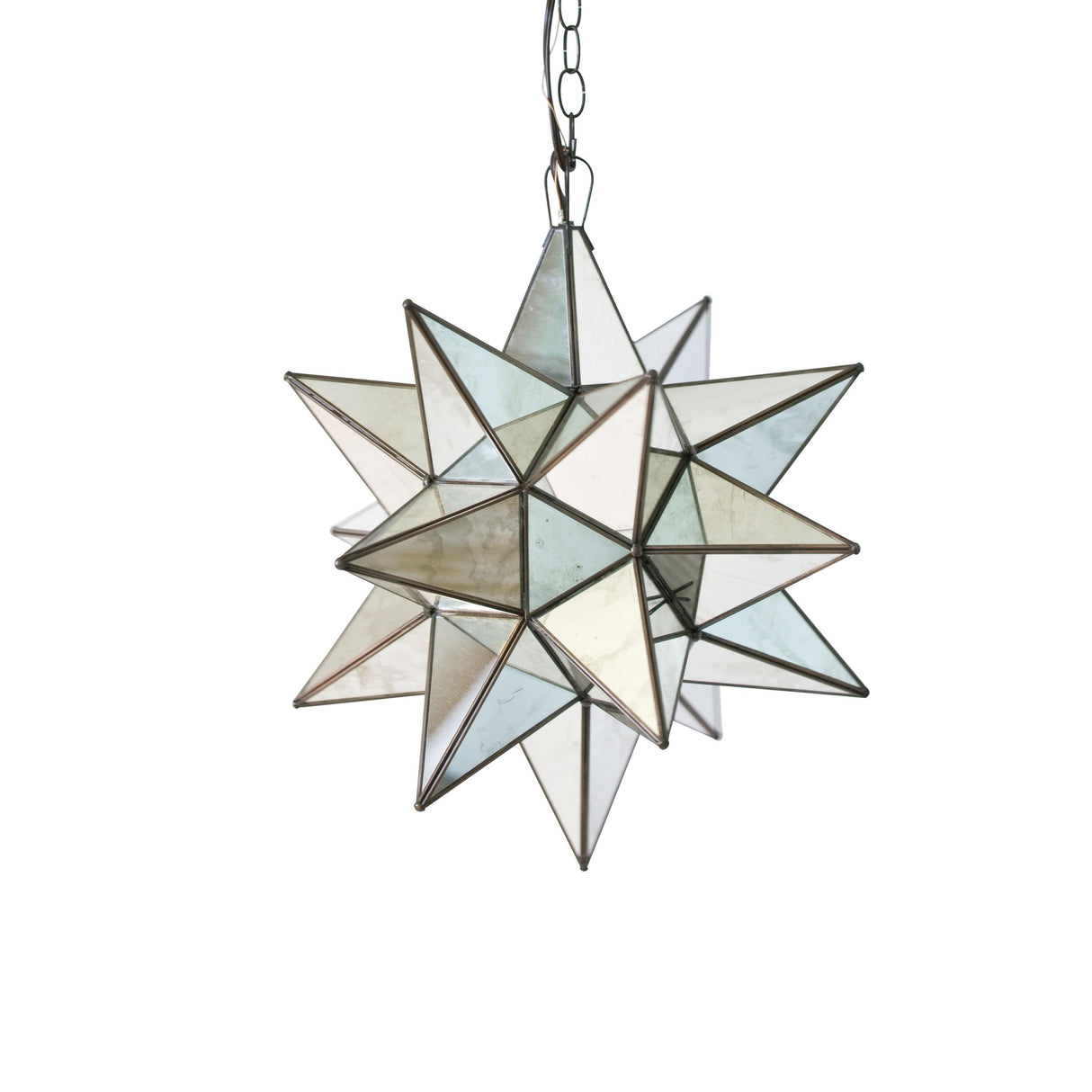 Worlds Away Lg Ant Mir Star Chandelier