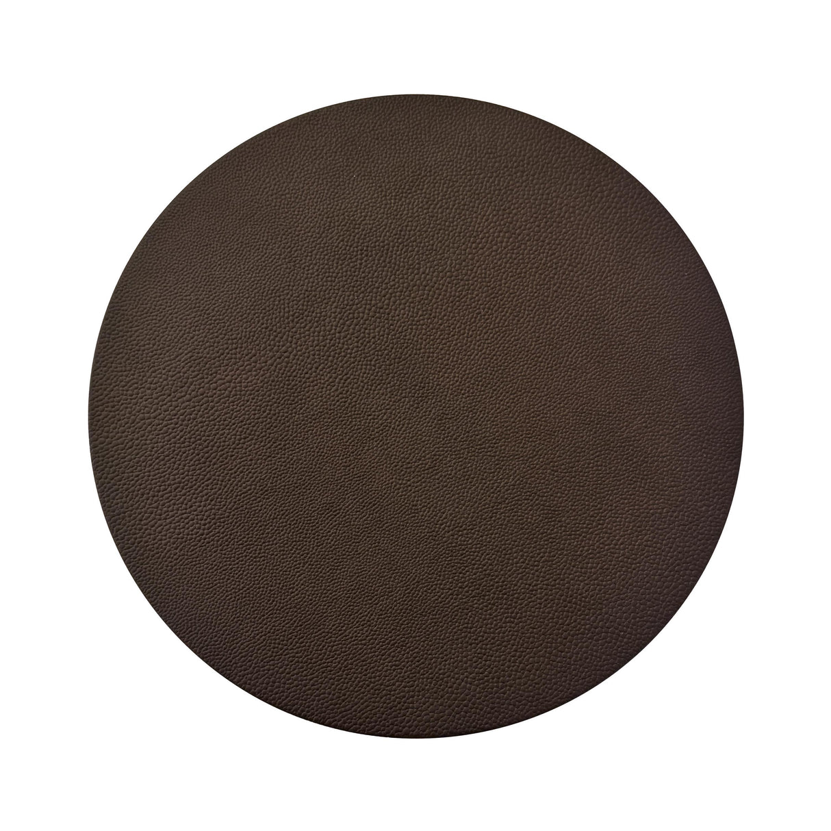 Worlds Away Brass Base Cigar Table With Round Leather Top