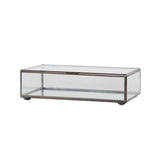 Worlds Away Rect Clr Glass Box