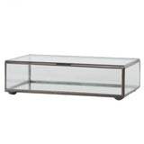 Worlds Away Medium Rectangular Box With Clear Glass