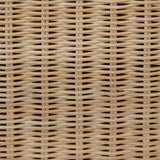 Worlds Away Ming Style Etagere In Woven Rattan