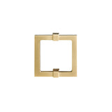 Worlds Away Four Door Buffet With Large Brass Square Hardware In Green Dyed Grasscloth