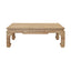 Worlds Away Ming Style Coffee Table In Woven Rattan