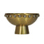 Worlds Away Antique Brass Bowl With Stone Detail