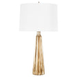 Worlds Away Gold Leaf Tassel Lamp With 17 Inch Diameter Shade