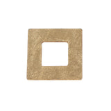 Worlds Away Square Hardware In Gold Leaf