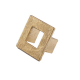 Worlds Away Square Hardware In Gold Leaf