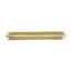 Worlds Away Large Brass Long Handle With Inset Resin In Pearl Cream