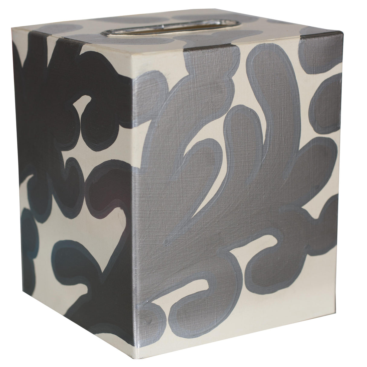Worlds Away Kleenex Slvr/Cream