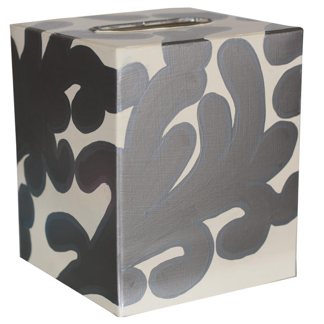 Worlds Away Kleenex Slvr/Cream