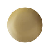 Worlds Away Round Side Table With Brass Top And White Marble Pedestal Base