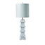 Worlds Away Blue Tole Pagoda Lamp