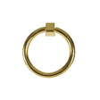 Worlds Away Circular Pull In Brass
