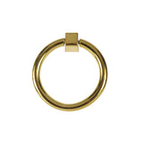 Worlds Away Circular Pull In Brass