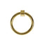 Worlds Away Circular Pull In Brass
