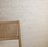 Worlds Away Rattan Wrapped Dining Chair In Matte Cerused Oak