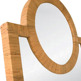 Worlds Away Round Pedestal Side Table With Scallop Edge