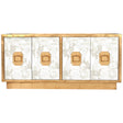 Worlds Away Entertainment Console Ant Mir Gold Lf