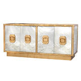 Worlds Away Entertainment Console Ant Mir Gold Lf