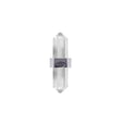 Worlds Away Nickel And Acrylic Prism Hardware