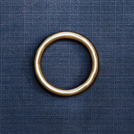 Worlds Away Four Door Buffet With Antique Brass Circle Hardware In Textured Navy Linen