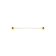 Worlds Away Acrylic And Brass Minimal Towel Bar
