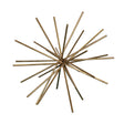 Worlds Away 20" Iron Asterisk In Gold Leaf