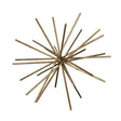 Worlds Away 16" Iron Asterisk In Gold Leaf